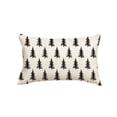 thumbnail image 1 of Sm:)e Christmas Tree Throw Pillow Cover 12 x 20 inch Beige, Winter Holiday Decor for Sofa, 1 of 7
