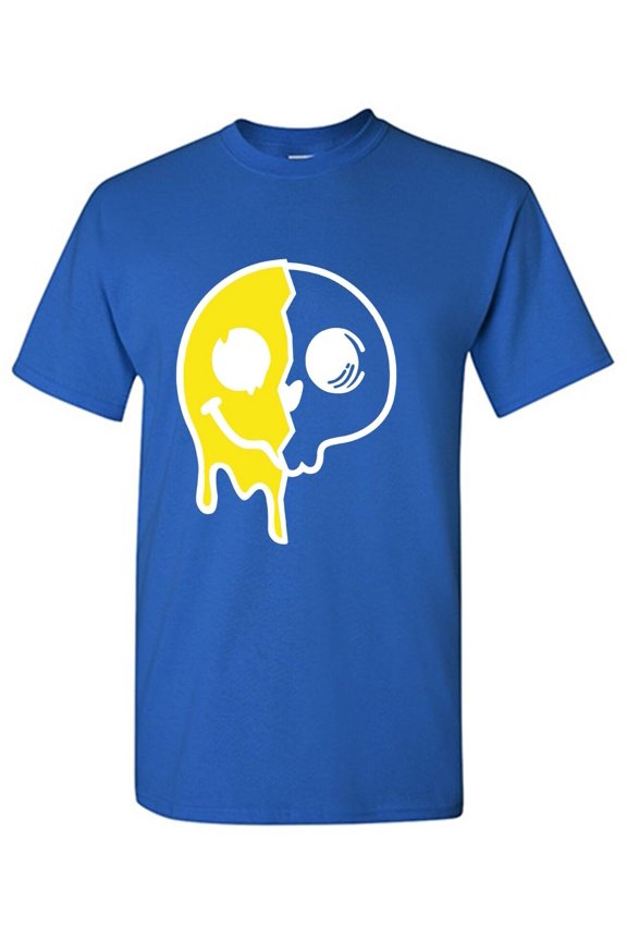 Smile Dead Sarcastic Humor Graphic Novelty Funny Youth T Shirt