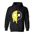 thumbnail image 1 of Smile Dead Sarcastic Humor Novelty Funny Men's Hoodies, 1 of 2