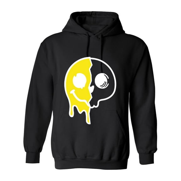 Smile Dead Sarcastic Humor Novelty Funny Men's Hoodies