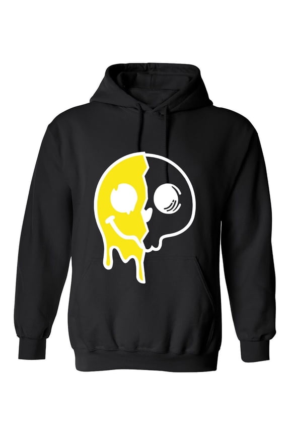 Smile Dead Sarcastic Humor Novelty Funny Men's Hoodies