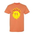 thumbnail image 1 of Smile Devil Sarcastic Humor Graphic Tees Gift For Mens Novelty Funny T Shirt, 1 of 5