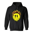 thumbnail image 1 of Smile Devil Sarcastic Humor Novelty Funny Men's Hoodies, 1 of 2
