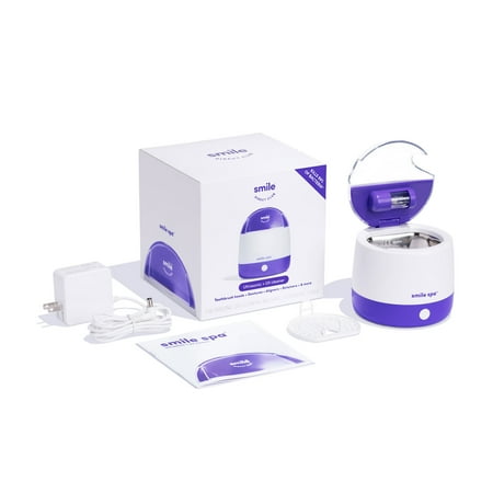 SmileDirectClub Smile Spa Ultrasonic and UV Cleaning Machine for Aligners, Retainers, Toothbrush Heads, and More