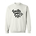 thumbnail image 1 of Smile, Empty Soul Sweatshirt Women -Image by Shutterstock, Female 4X-Large, 1 of 4