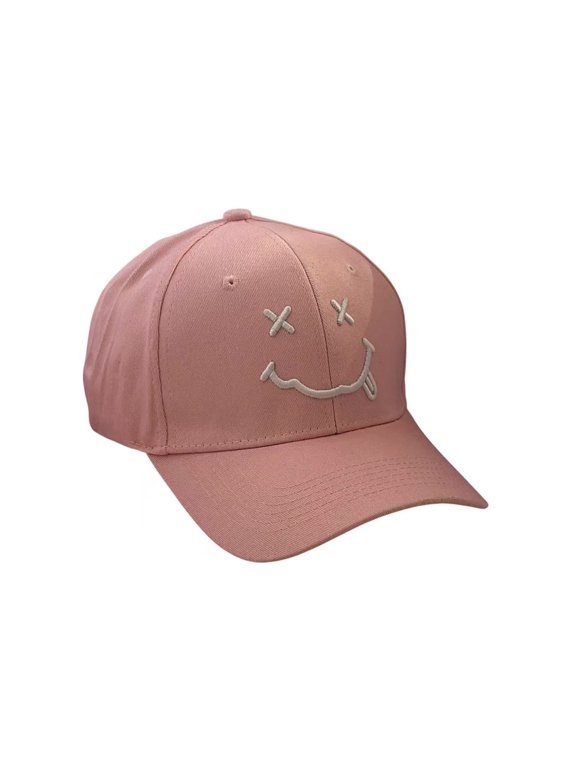 Smile Face Baseball Cap for Men Women,Streetwear Hip Hop Punk Unisex Hat,Adjustable Outdoor Sports Hat,Matching Couple Hats