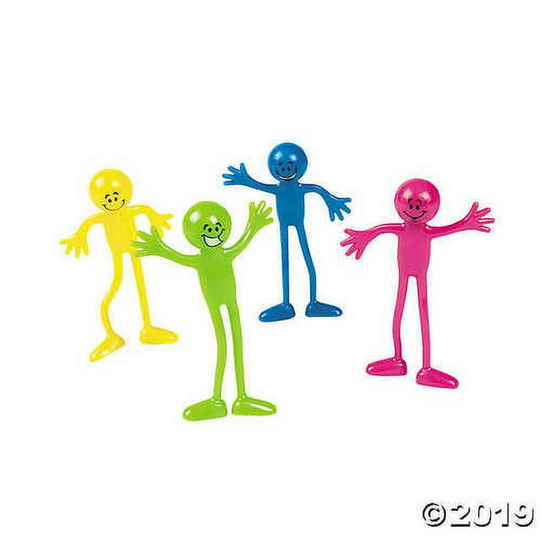 Smile Face Bendables - Toys - 24 Pieces - Walmart.com