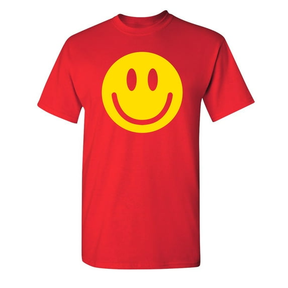 Smile Face Sarcastic Humor Graphic Novelty Funny T Shirt