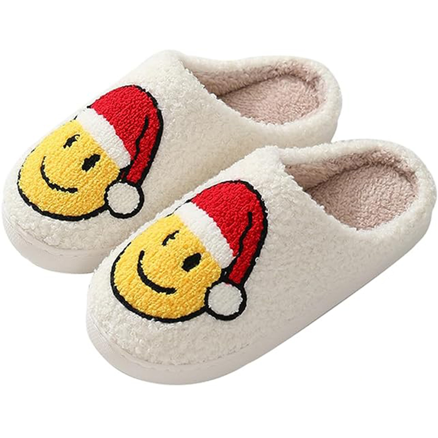 Casual Canvas Tassel Fluffy Ball Slipper Sandal main image 1