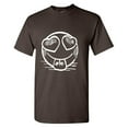 thumbnail image 1 of Smile Heart Sarcastic Humor Graphic Tees Gift For Mens Novelty Funny T Shirt, 1 of 5