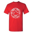 thumbnail image 1 of Smile Heart Sarcastic Humor Graphic Tees Gift For Mens Novelty Funny T Shirt, 1 of 5