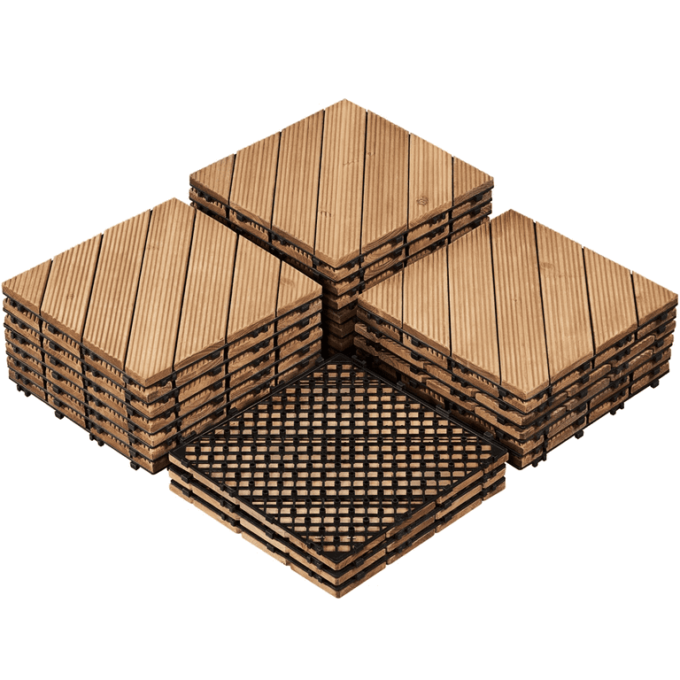 27pcs Patio Pavers Wood Flooring Tiles,Interlocking Wood Tiles Indoor & Outdoor,12 x 12 27pcs Patio Pavers Wood Flooring Tiles,Interlocking Wood Tiles Indoor & Outdoor,12 x 12