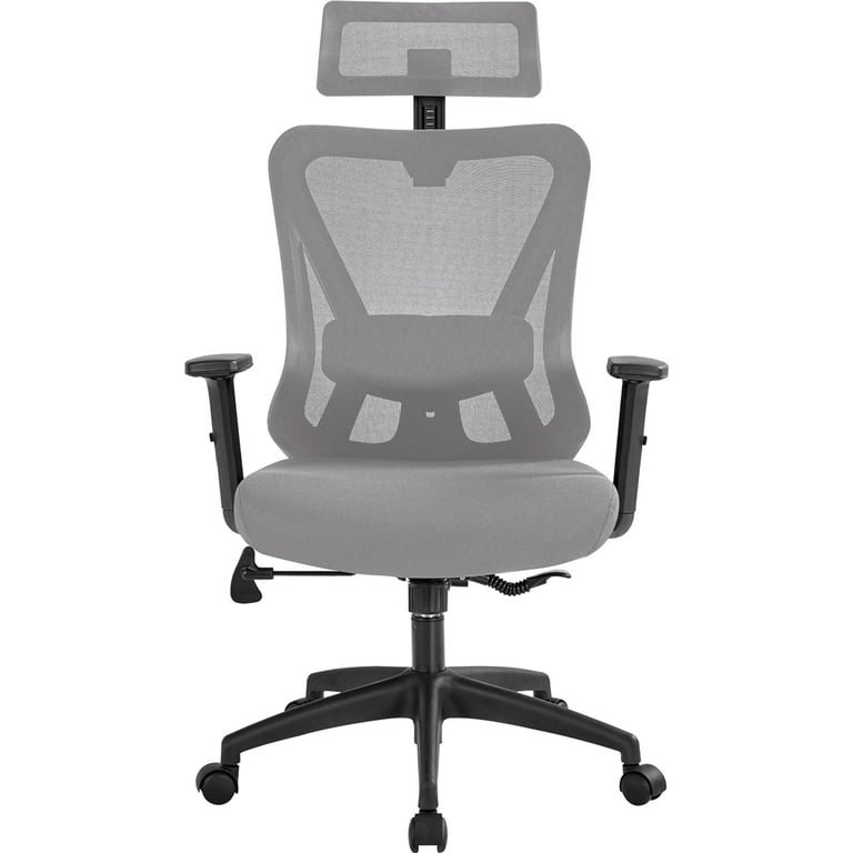 Smile Mart High-Back Ergonomic Mesh Office Chair with Adjustable Headr