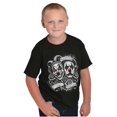 thumbnail image 1 of Smile Now Cry Later Clown Masks Crewneck T Shirts Boy Girl Teen Brisco Brands S, 1 of 5