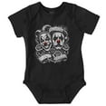 thumbnail image 1 of Smile Now Cry Later Clown Masks Romper Boys or Girls Infant Baby Brisco Brands 24M, 1 of 6