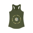 thumbnail image 1 of Smile Tank Top, Ladies Tank Top, Happy Tank, Razorback Tank, Happyface Tank, 1 of 2
