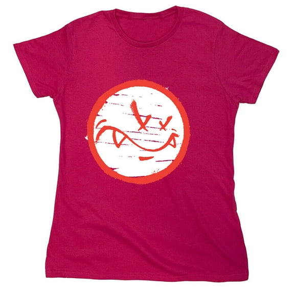 Smile Vamp Sarcastic Humor Novelty Funny Women's Casual Tees