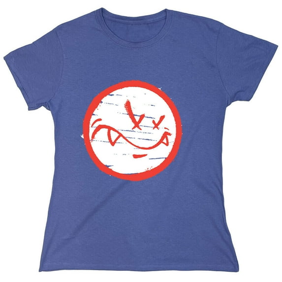Smile Vamp Sarcastic Humor Novelty Funny Women's Casual Tees