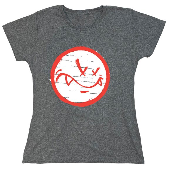 Smile Vamp Sarcastic Humor Novelty Funny Women's Casual Tees