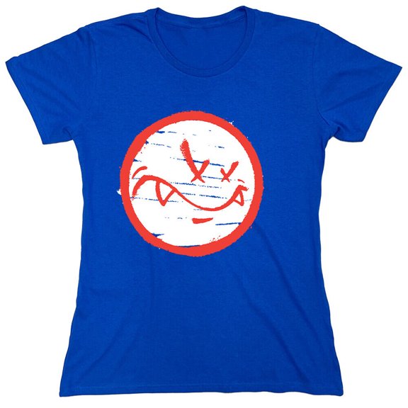 Smile Vamp Sarcastic Humor Novelty Funny Women's Casual Tees