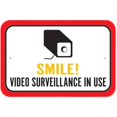 thumbnail image 1 of Smile Video Surveillance In Use Sign, 1 of 1