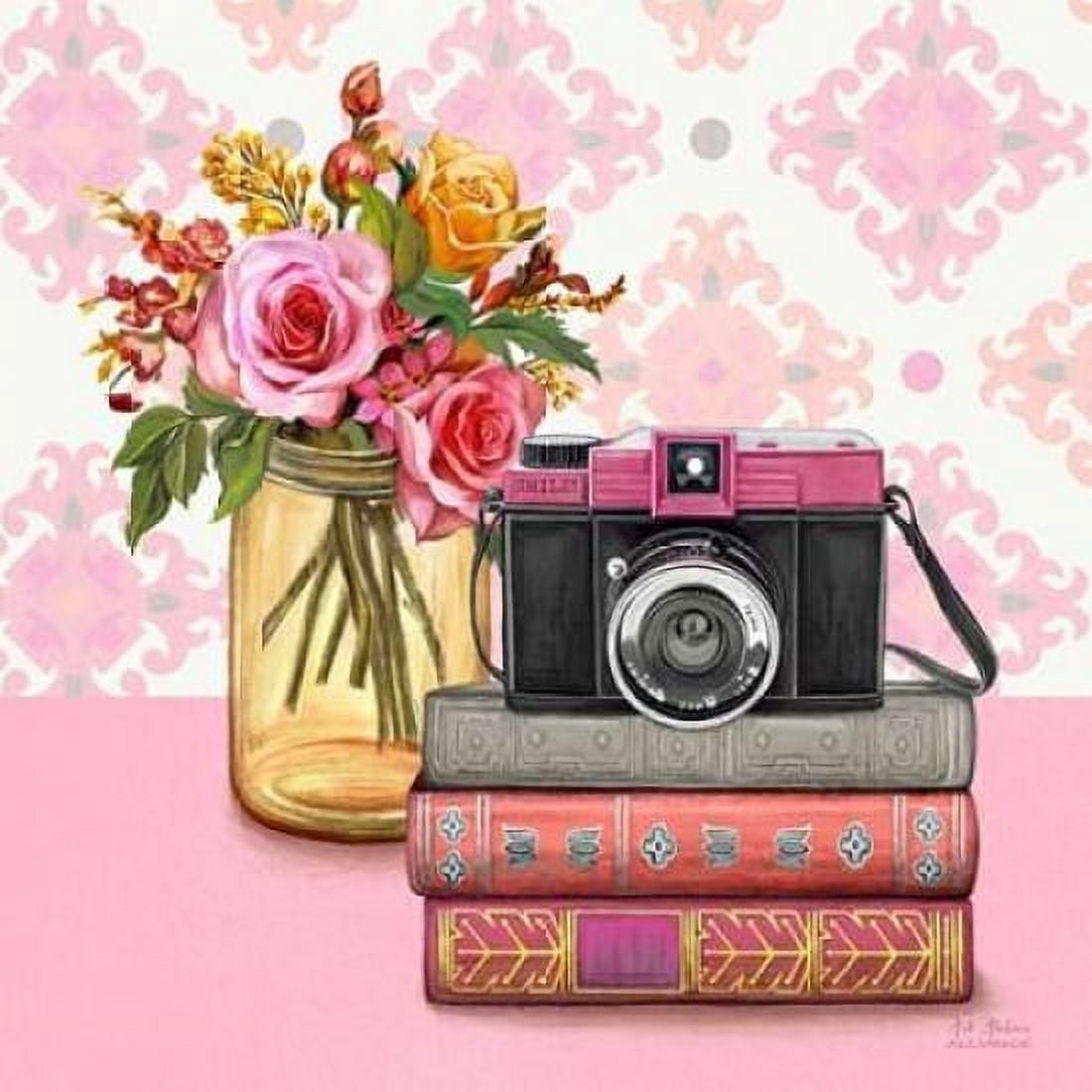 Smile Vintage Vignette Canvas Art - Art Atelier Alliance (24 x 24)