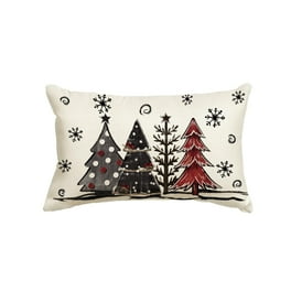 Walmart s Merry Christmas Red Pillow Covers Farmhouse Decor 12 x20 1 Pack Filler Not Included Walmart