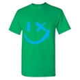 thumbnail image 1 of Smile Wink Sarcastic Humor Graphic Tees Gift For Mens Novelty Funny T Shirt, 1 of 5