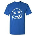 thumbnail image 1 of Smile X Eyes Sarcastic Humor Graphic Tees Gift For Mens Novelty Funny T Shirt, 1 of 5