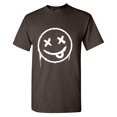 thumbnail image 1 of Smile X Eyes Sarcastic Humor Graphic Tees Gift For Mens Novelty Funny T Shirt, 1 of 5