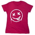 thumbnail image 1 of Smile X Eyes Sarcastic Humor Novelty Funny Women's Casual Tees, 1 of 3