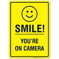 thumbnail image 1 of Smile Your On Camera Sign, Security Video Surveillance Sign,, 1 of 1