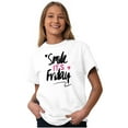 thumbnail image 1 of Smile its Friday Weekend Vibes Happy Women's Plus Size Graphic Tee Brisco Brands 2X, 1 of 3