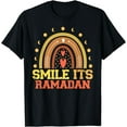 thumbnail image 1 of Smile its Ramadan - Celebrating the Holy Month T-Shirt, 1 of 3
