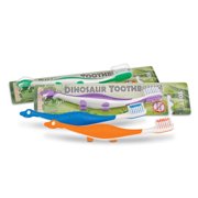 SmileGoods Y301 Dinosaur Child Toothbrush, Soft Bristle, Individually Packaged Toothbrushes, Assorted Colors Bulk Pack of 72