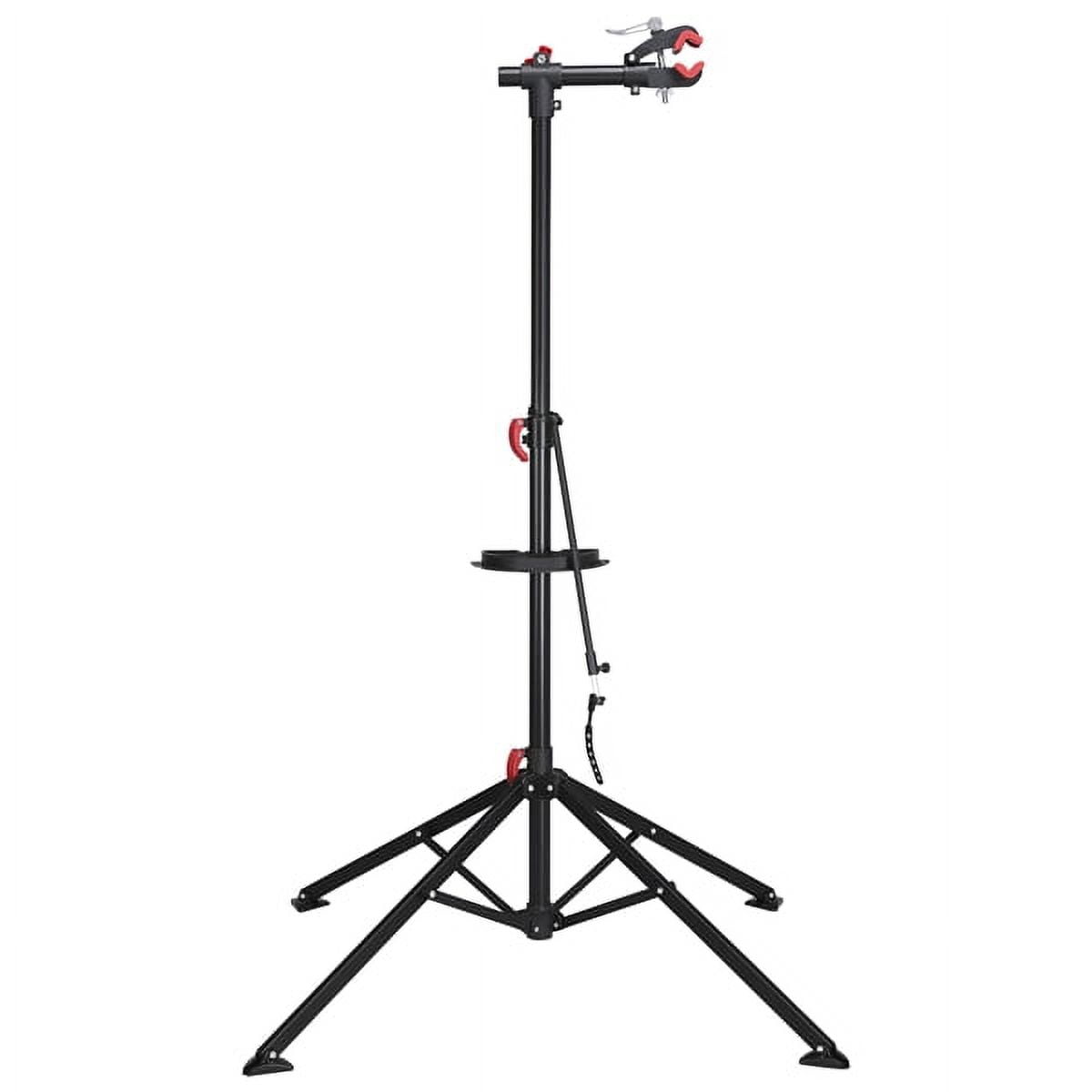 Adjustable Bike Repair Stand Bicycle Workstand with Multiple Quick Release Telescopic Arm for Home Bicycle