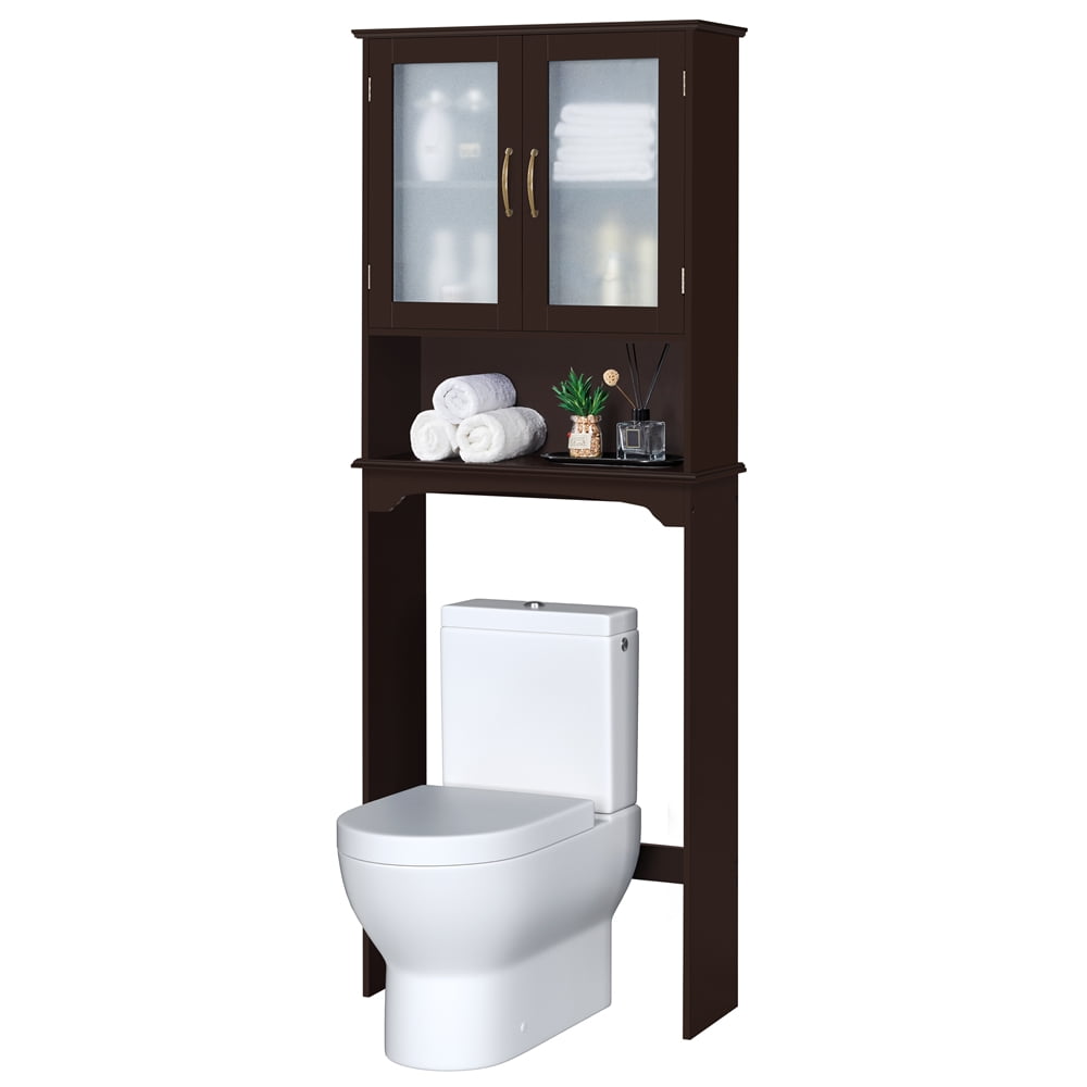 SmileMart Modern Over the Toilet Storage Space Saver for