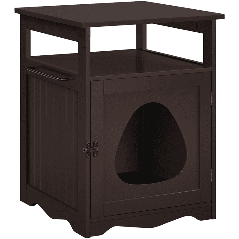 Litter box end table best sale