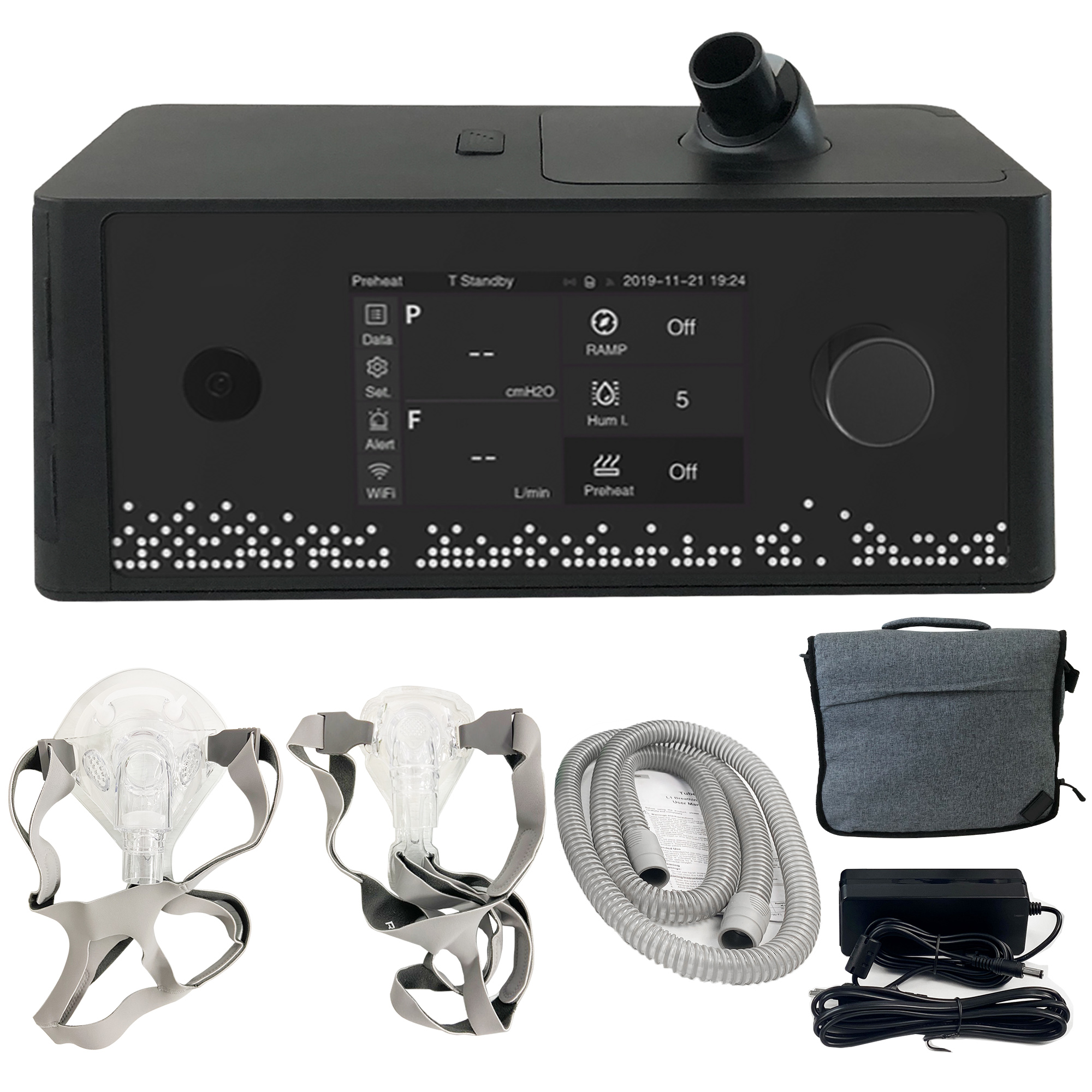 Smilecare Portable Sleep Aid Machine, Sleep Apnea Machine, NonInvasive