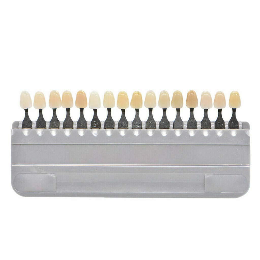 Smiledt 3D Teeth Whitening KEF16 Shade Guide Porcelain - 16 Colors/Set ...