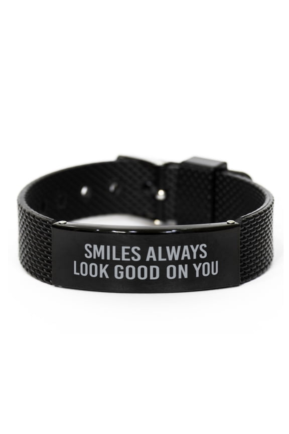Smiles Always Look Good On You Bracelet
