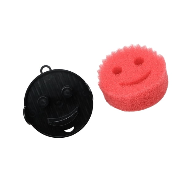 Smiles Themed Sponge Kitchen Sponge With Strong Power And Ventilation To Odors For Flexible Usage