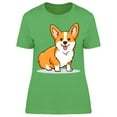 thumbnail image 1 of Smiley Corgi T-Shirt Women -Image by Shutterstock, Female Small, 1 of 2