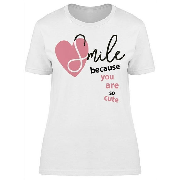 Smiley Cuteness T-Shirt Women -Image by Shutterstock, Female Medium