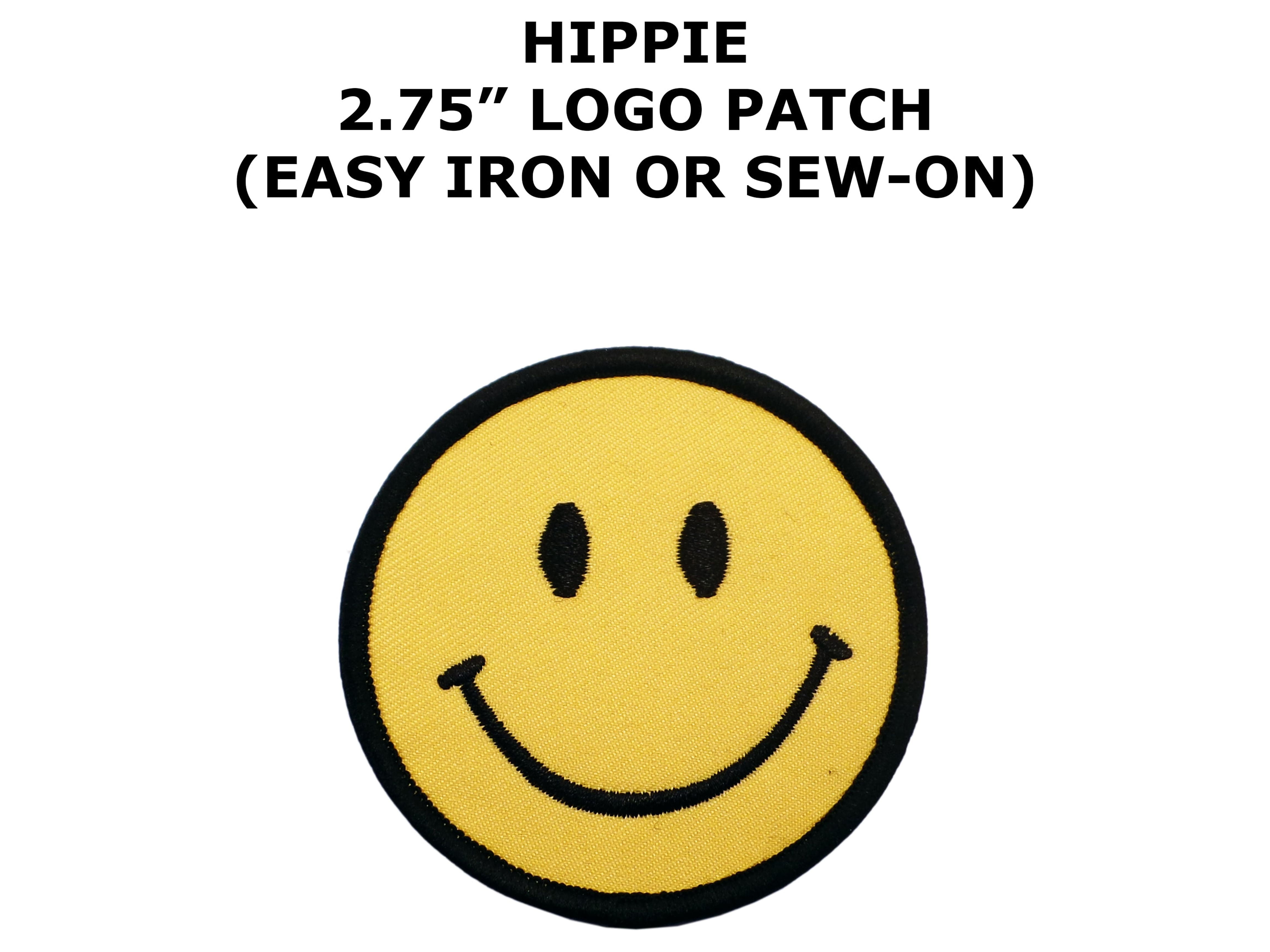 Application Smiley Face Head Shot Embroidered Patch By Superheroes 