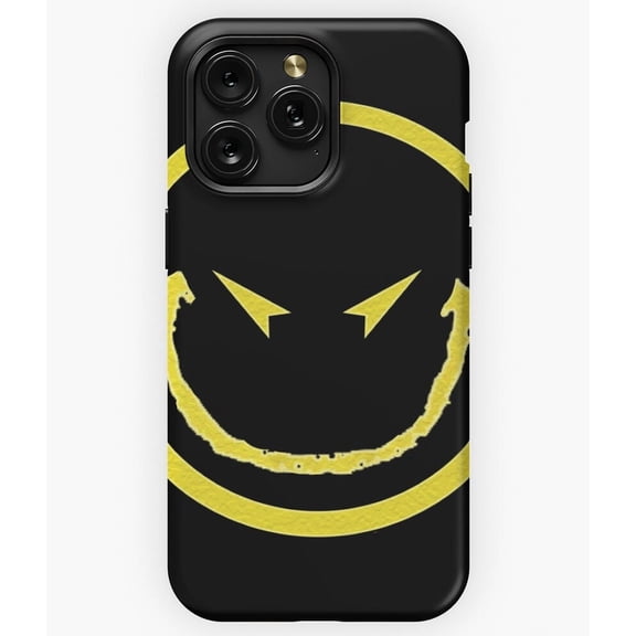 Smiley Face Classic Yellow Happy Emoji Graphic A2382 Phone Case for iPhone 11 to 17 Pro Max