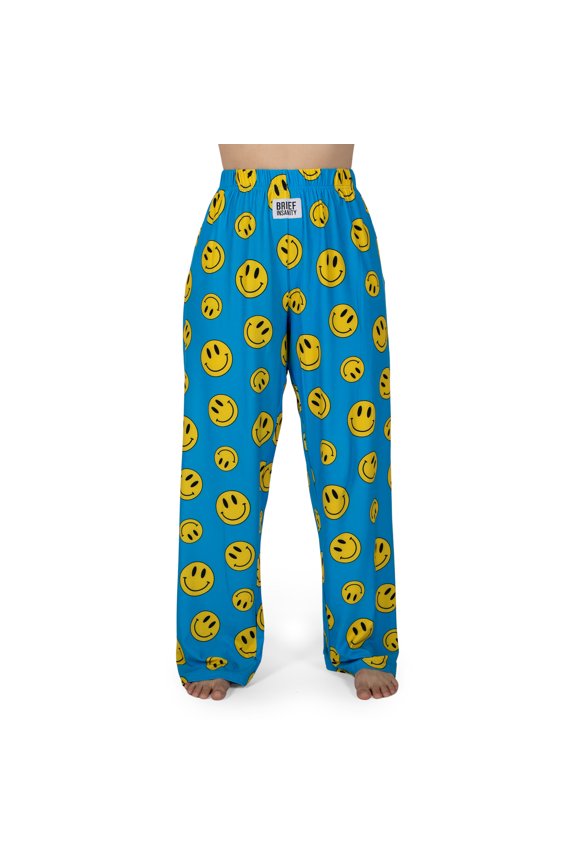 Smiley Face Pattern Lounge Pants