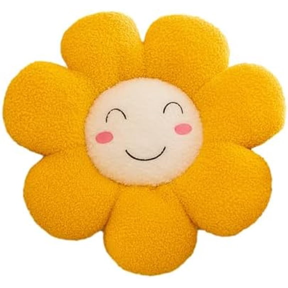 Smiley Face Pillow Stuffed Throw Pillow Valentines Gift Bedroom Aesthetic Room Decor