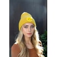 thumbnail image 1 of Smiley Face Ribbed Beanie ?, 1 of 11