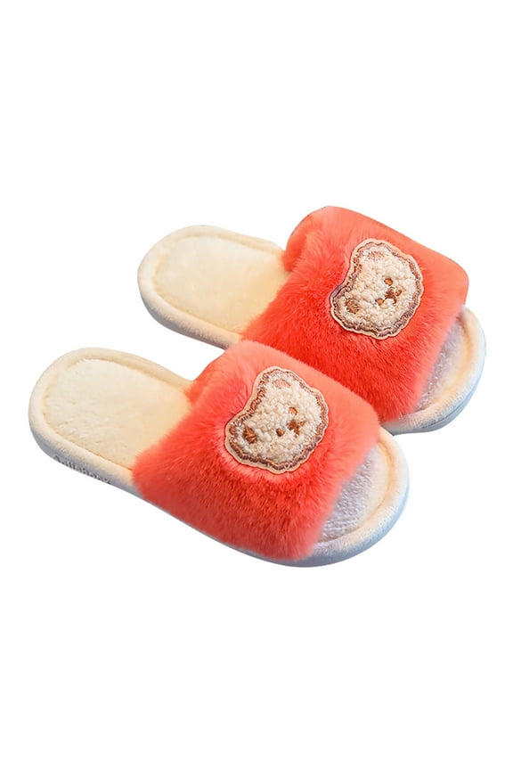 Smiley Face Slippers Girls Girls Bow Slippers Cute Summer Flip Flops Cushion Thick Sole Large Bow Kawaii Platform Cloud Slides Home Sandals